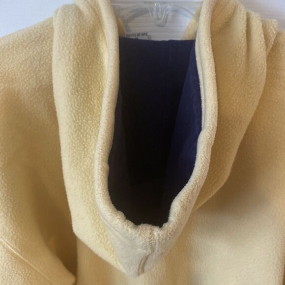 Vintage Thunderbird Rainy Lake Fleece Hoodie Size Medium Benison Pullover - Picture 8 of 12